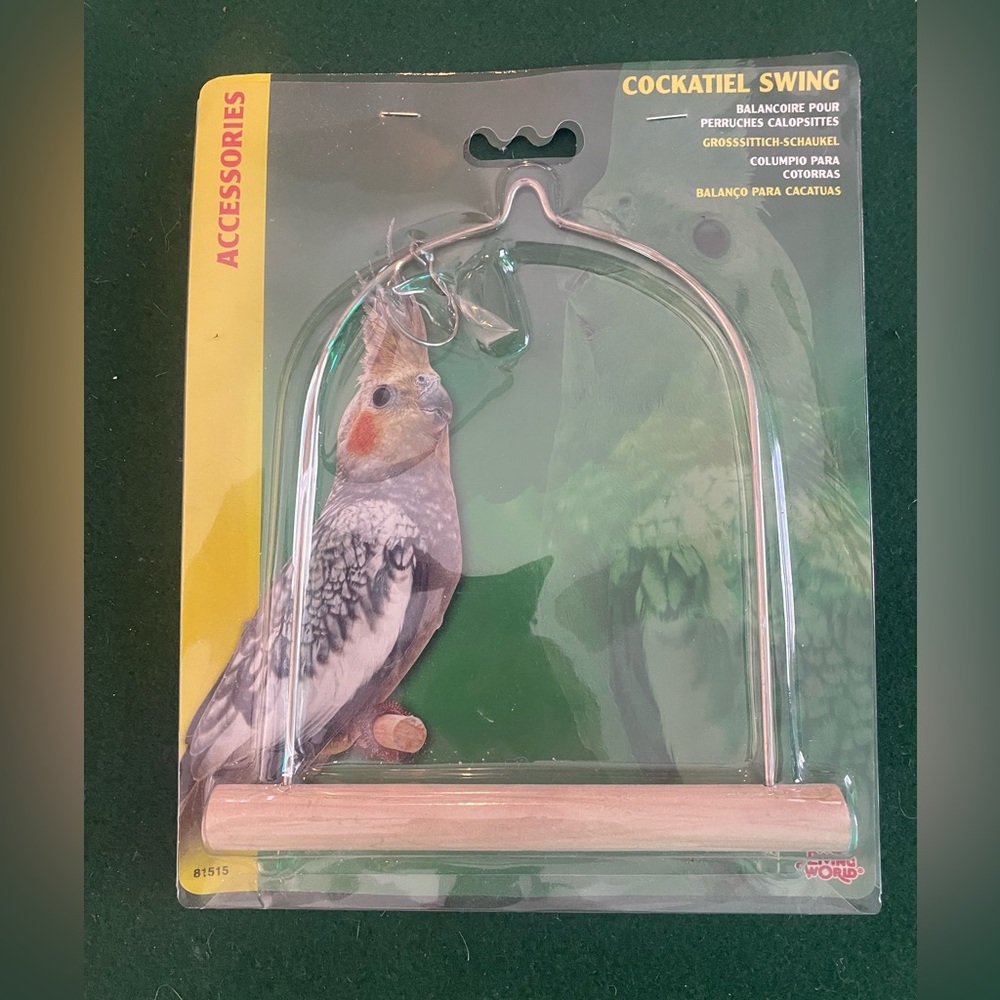 Cockatiel Swing
